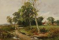 A Worcestershire Lane Scene