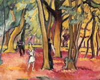 Children's Game in the Woods