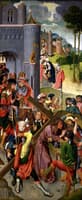 Triptych (detail left panel)