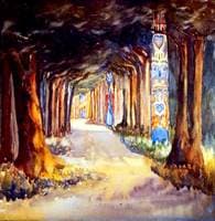 Totem walk at Sitka
