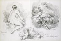 Sheet of Studies after Veronese, Bassano and Lotto