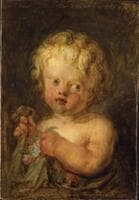 Child with Flowers
