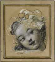 Head of a Young Girl with an Hat