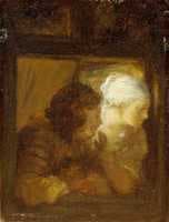Young Couple at the Window
