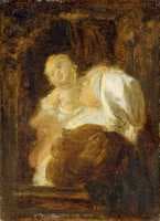 Young Woman with a Child