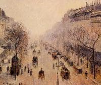 Boulevard Montmartre: Morning, Sunlight and Mist