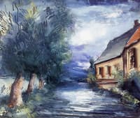 Three Willows by the Side of a River