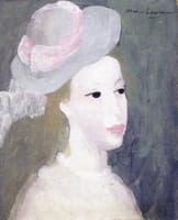 Young Woman with Hat