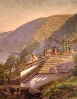 Clovelly, House and Headland