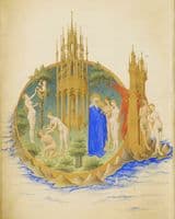 Très Riches Heures du Duc de Berry ~ Fall and Expulsion from Paradise