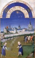 Les Tres Riches Heures du duc de Berry: Juin