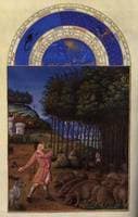 Les Tres Riches Heures du duc de Berry; Novembre