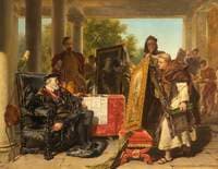 The Emperor Charles V at the Convent of St Yuste