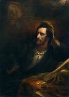 Faust in his Study