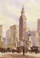 New York City, Madison Square and the Garden Tower