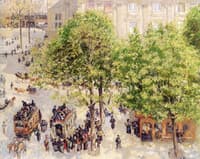 Place du Theatre Francais: Spring