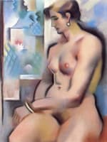 Seated Model with Bracelet