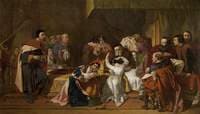 The Deathbed of Robert, King of Naples