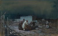 Moonlit Villagers