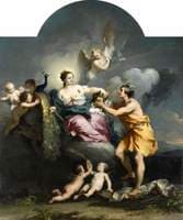 Story of Argus 04, Juno Placing the Eyes of Argus on the Tail of a Peacock