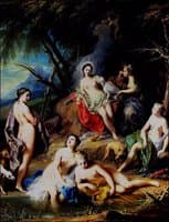 Diana Bathing with her Nymphs