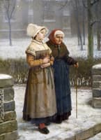 Returning from Mass, Brittany