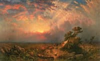 Pioneers at Sunset