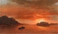 Men Fishing in a Cove, Labrador