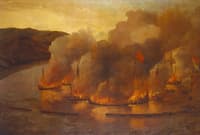 The Attack on Shipping in Bugia, 18 May 1671