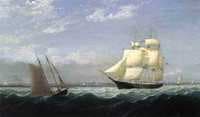 Ships in Boston Harbor