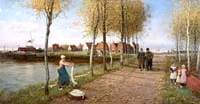 The Town of Doorn, North Holland