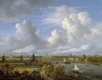 A View on the Amstel Looking towards Amsterdam