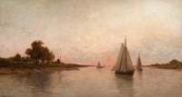 A Calm Evening in the Scheldt