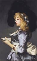 Lady with a Figurine