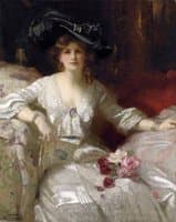 The fair lady, the bridal dress
