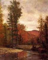 Adirondack Woodland with Two Deer