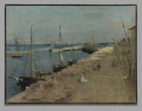The Harbour at Cherbourg