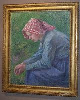 A Seated Peasant Woman