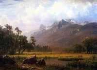 The Sierras near Lake Tahoe, California