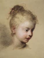 Head of a Child in Profile