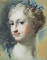 Head of a Fair-Haired Woman
