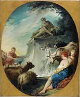 Shepherds at a Fountain
