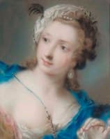 Portrait of a girl looking to the left