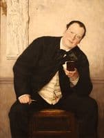 Portrait of Journalist Godfrey Renholm