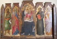 Madonna Enthroned with Child and Saints