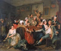A Rake's Progress: 3.  The Rake at the Rose Tavern