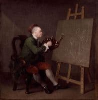 Hogarth Painting the Comic Muse