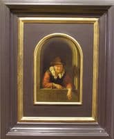 An Old Lady at a Window