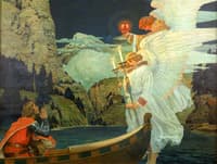 The Knight of the Holy Grail