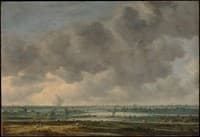 View of Haalem and the Haalemmer Meer